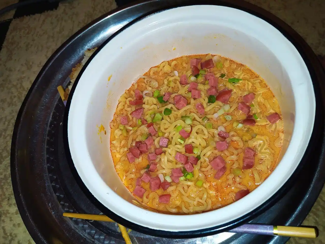 Лапша Hot chicken Ramen-Quattro, Cheese, 145 г