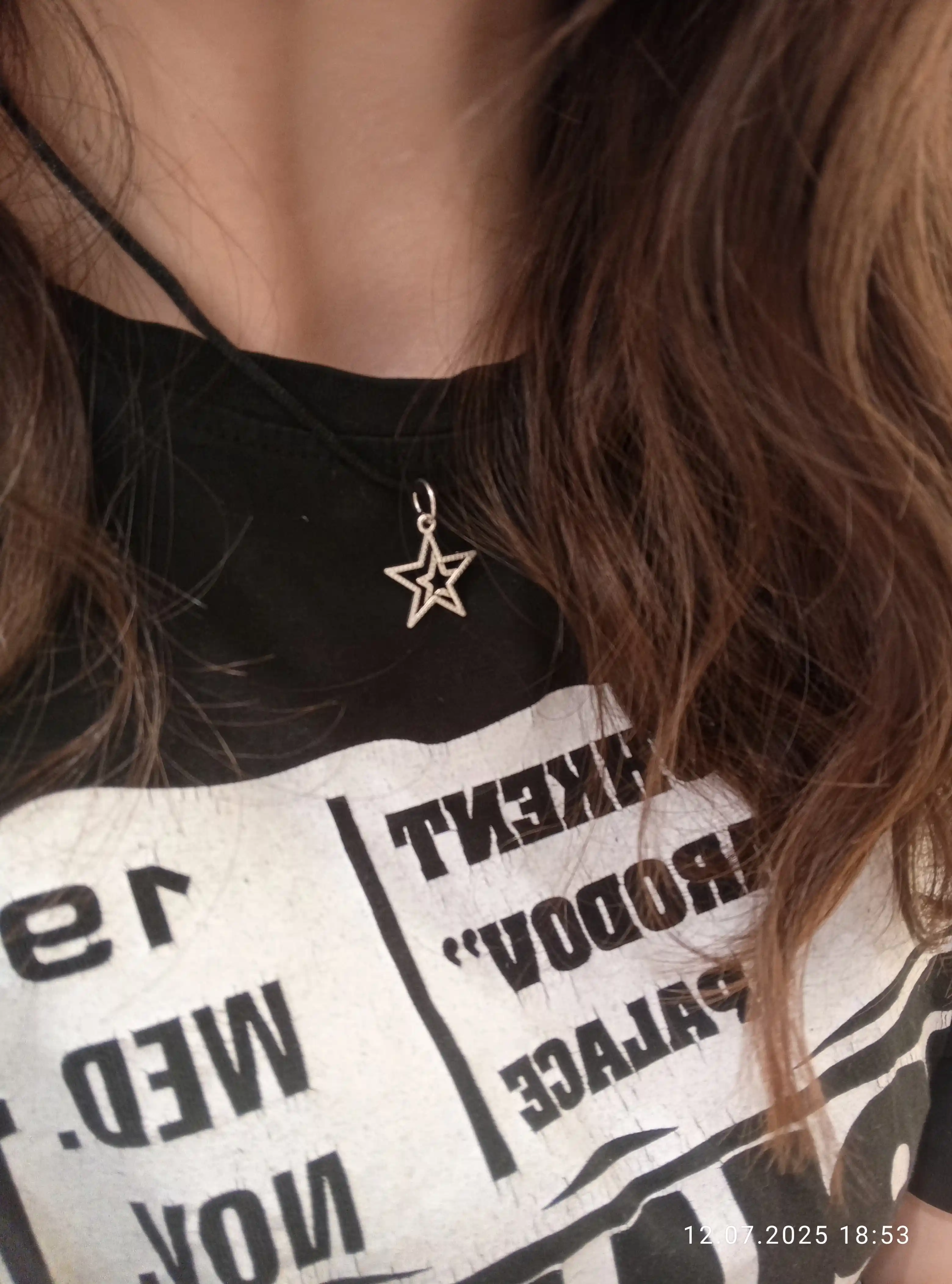 Choker yulduzchali shnur, braslet va choker ikkitasi birda