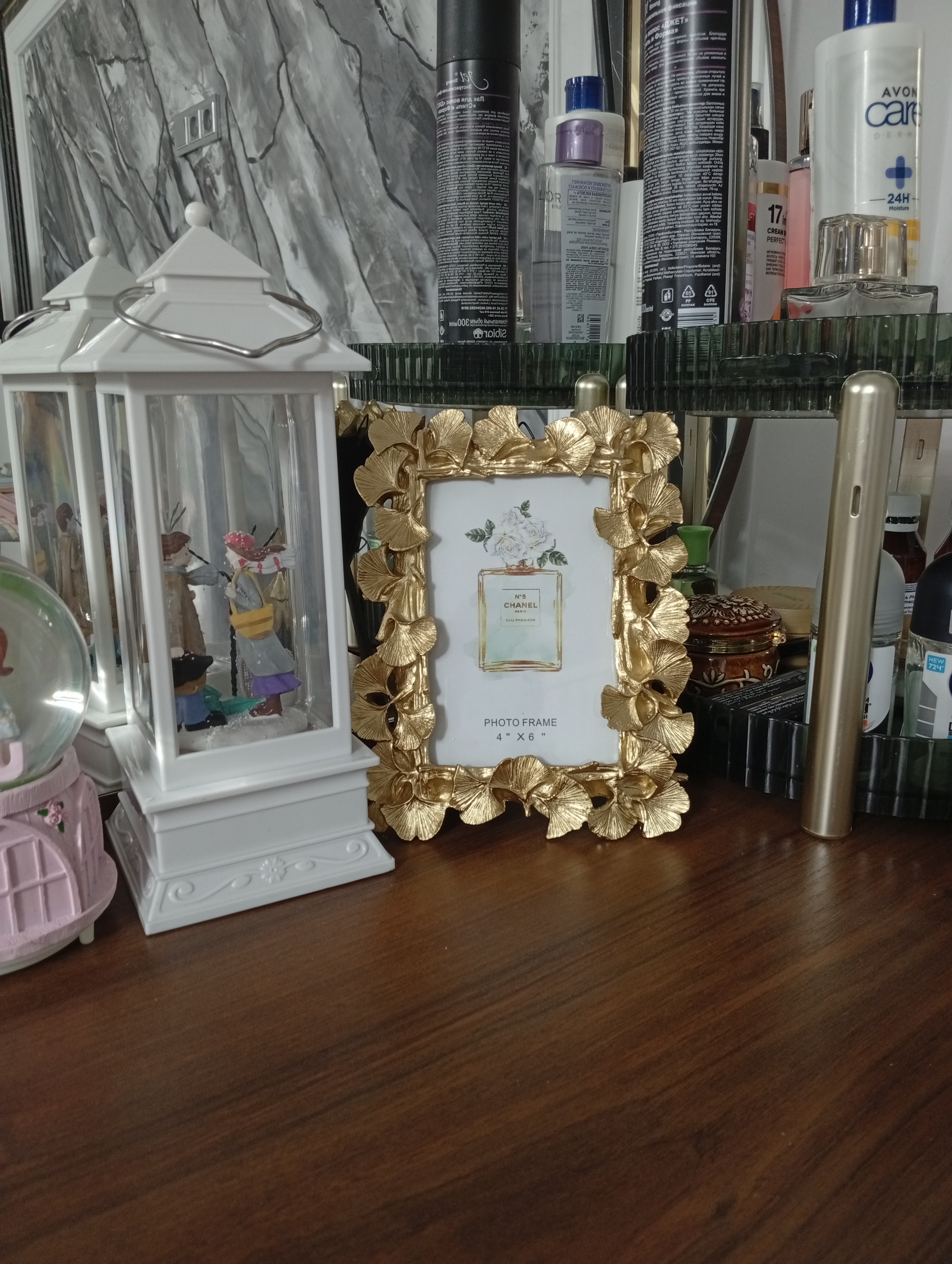 Фоторамка в золотом цвете, GOLD6