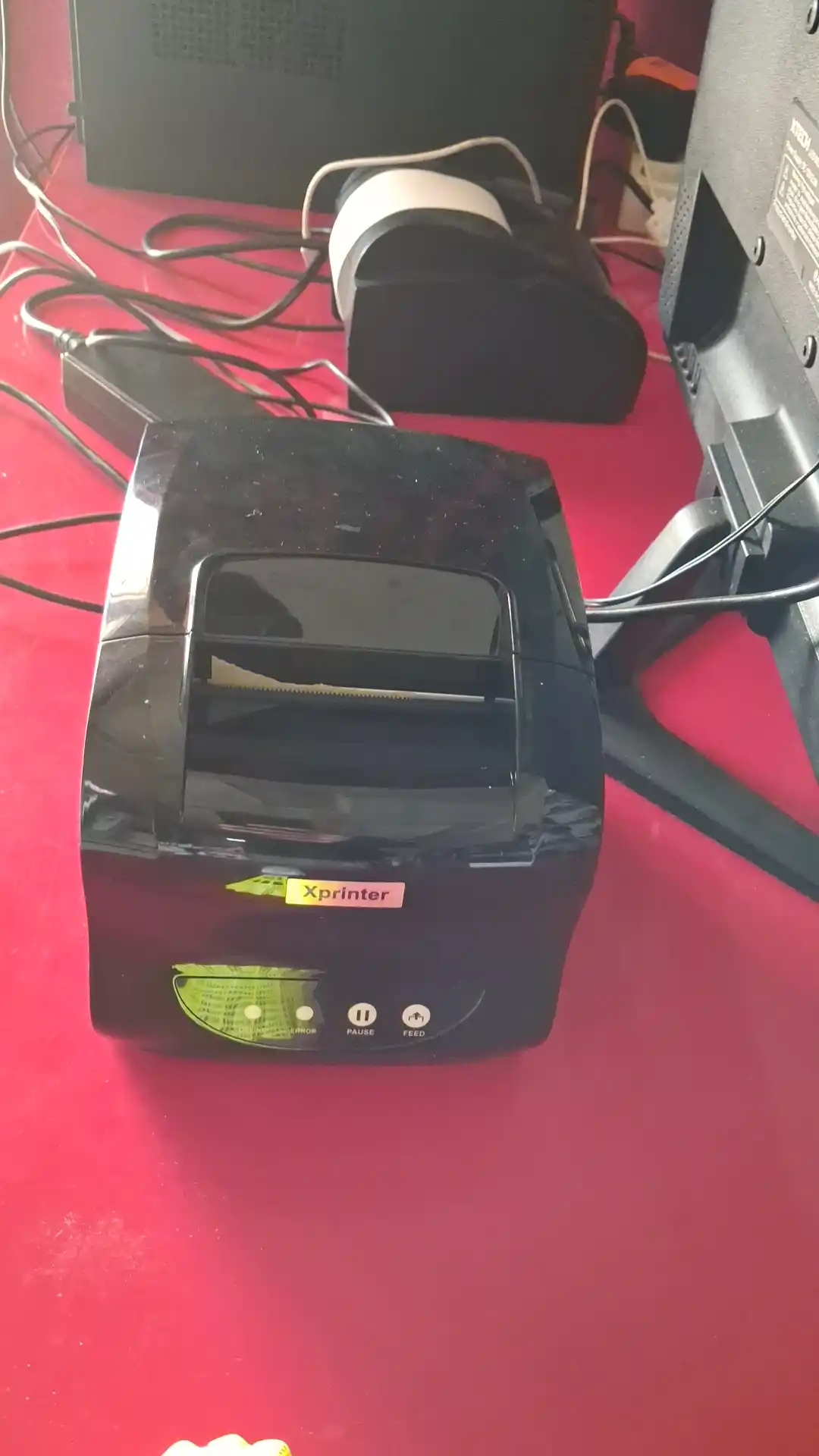Термопринтер этикеток и для чека Xprinter XP-365B, 80 мм, 127 мм/s USB