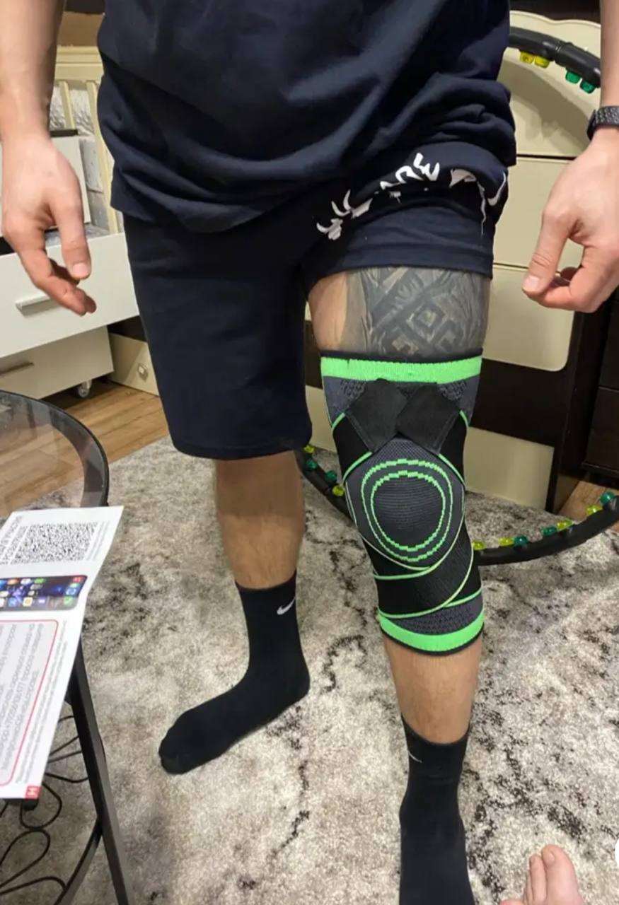 Tizzalik, ortopedik bandaj, sport va kundalik hayot uchun tizzani himoya qilish, elastik