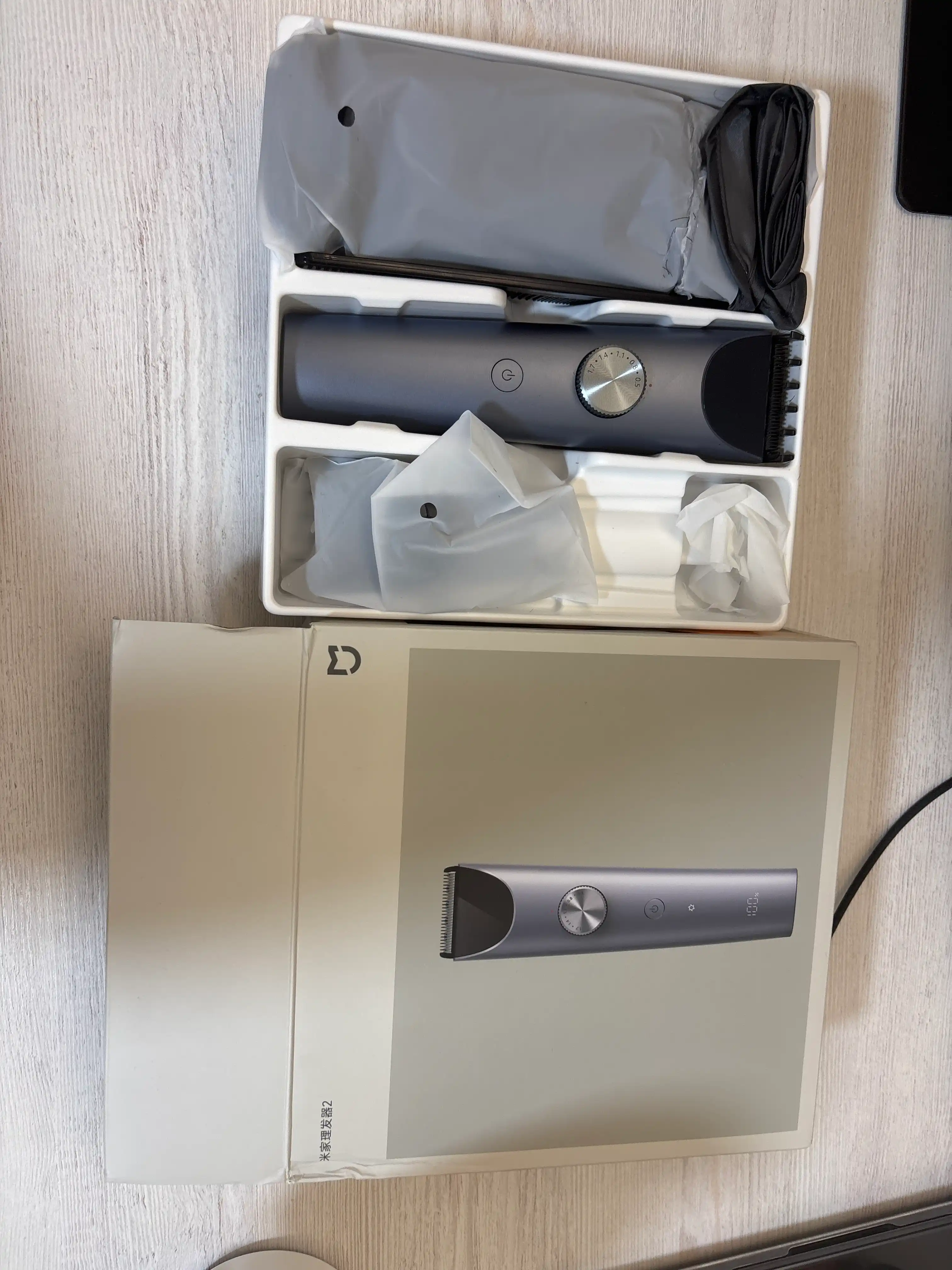 Машинка для стрижки волос Mijia Hair Clipper 2, станок для бритья, триммер, электробритва