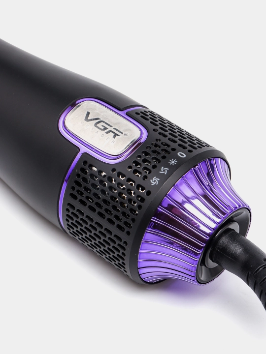 Professional 8 tasi 1 da VGR V-488 multistyler, fen cho'tkali, stayler soch uchun