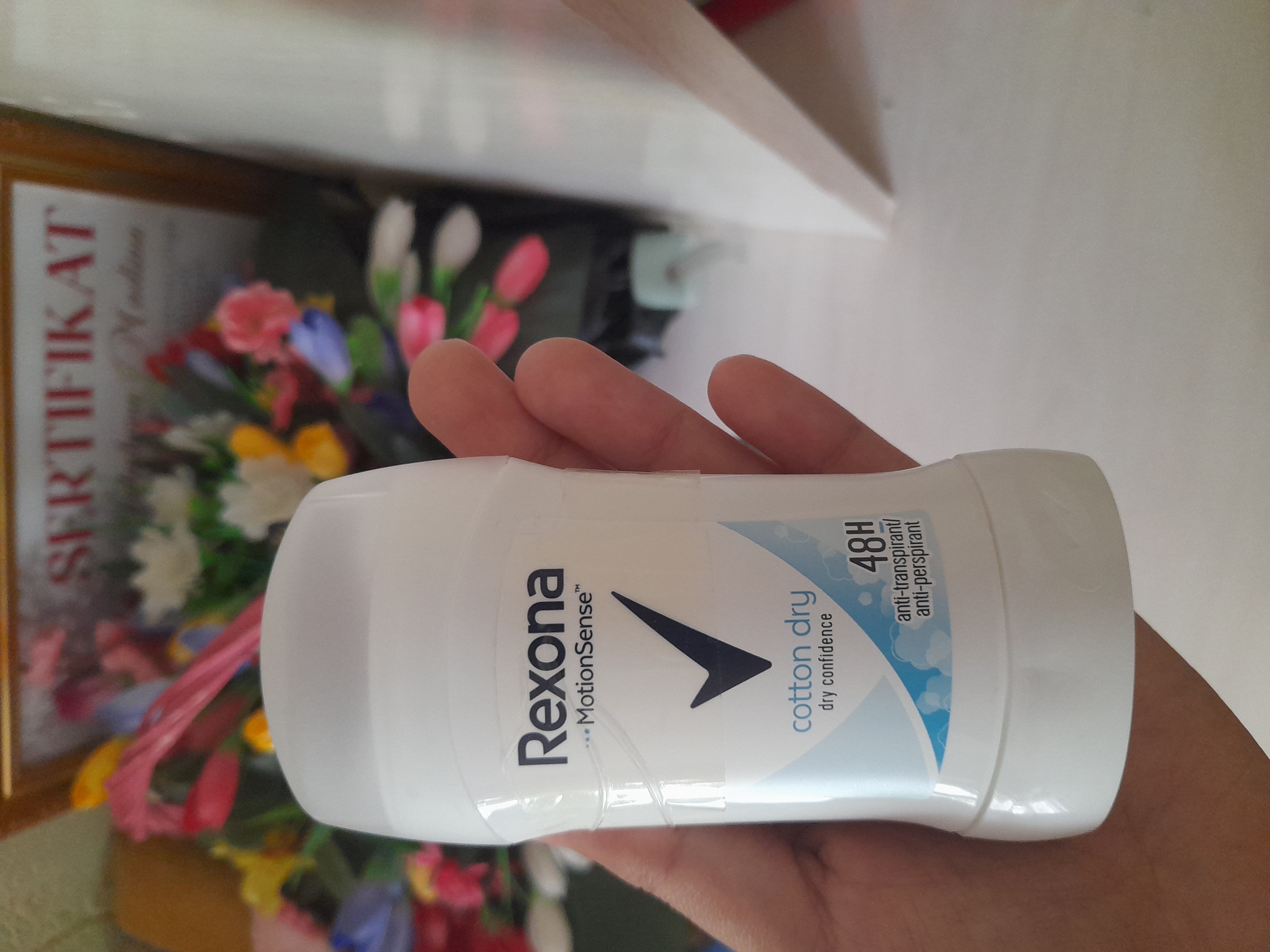 Дезодорант-антиперспирант для женщин Rexona MotionSense Cotton Dry, 50 мл