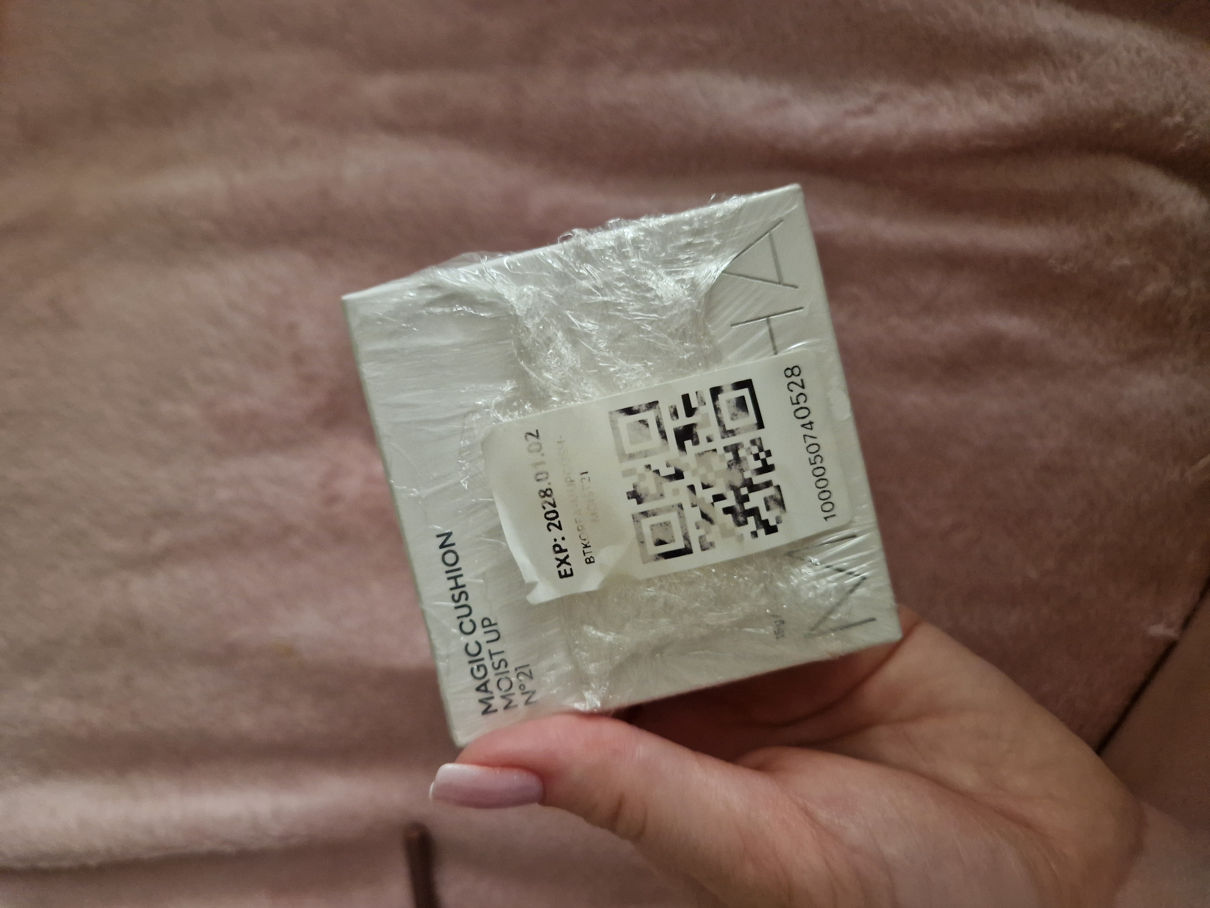 Namlovchi tonal yostiqcha Missha Magic Cushion Moist Up SPF50+ PA+++