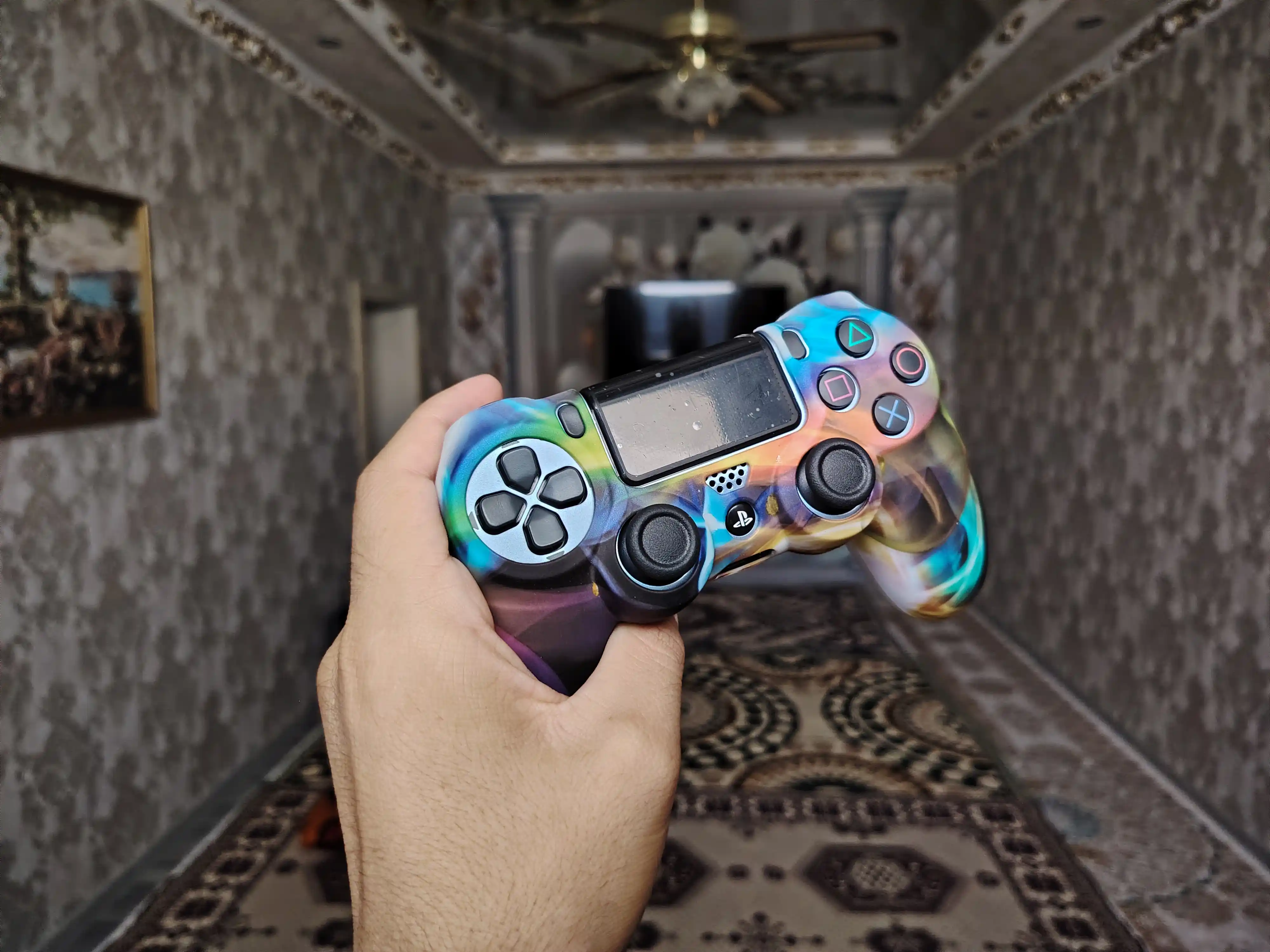 Защитный чехол для геймпада Dualshock4 PS4, силиконовый