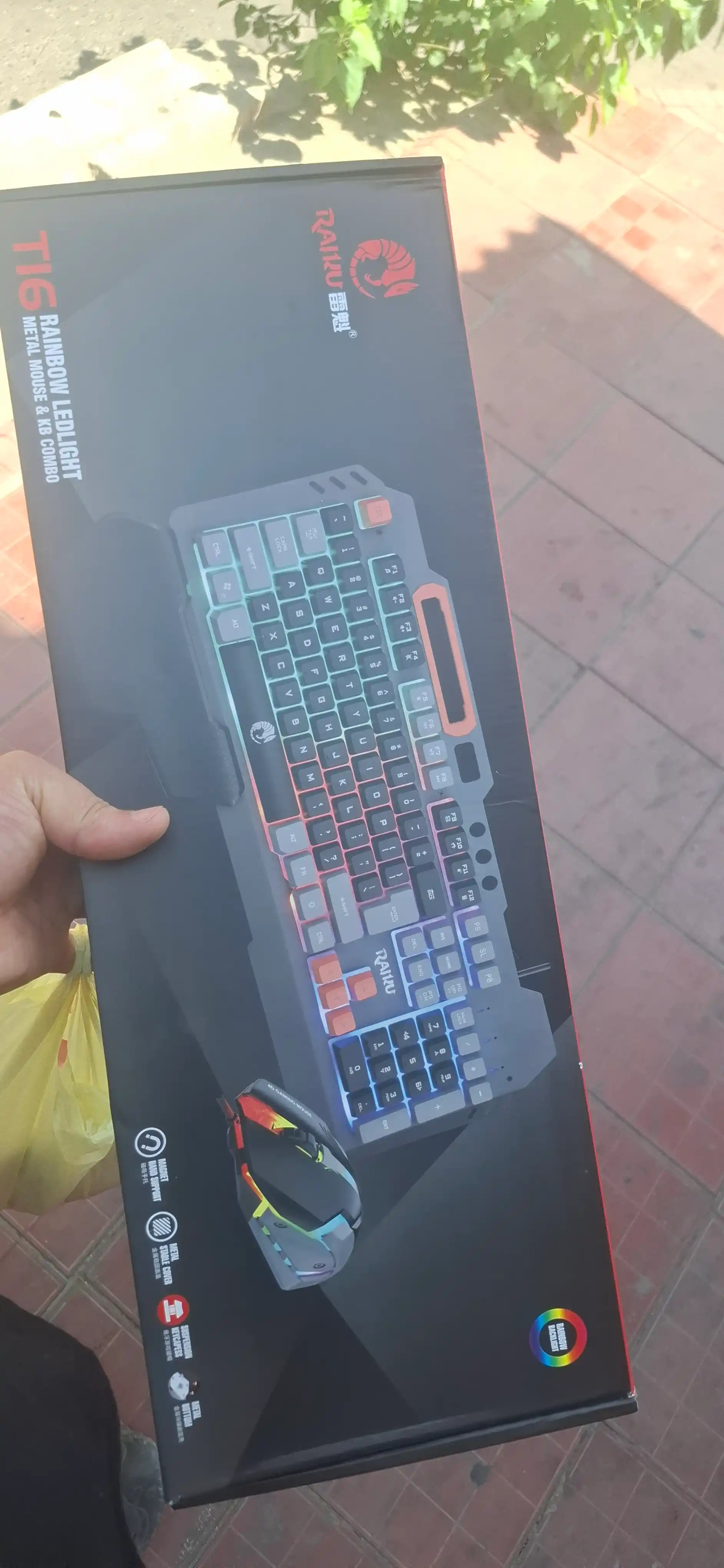 Игровая клавиатура gtx350-с RGB-подсветкой, мембранная, с проводным подключением