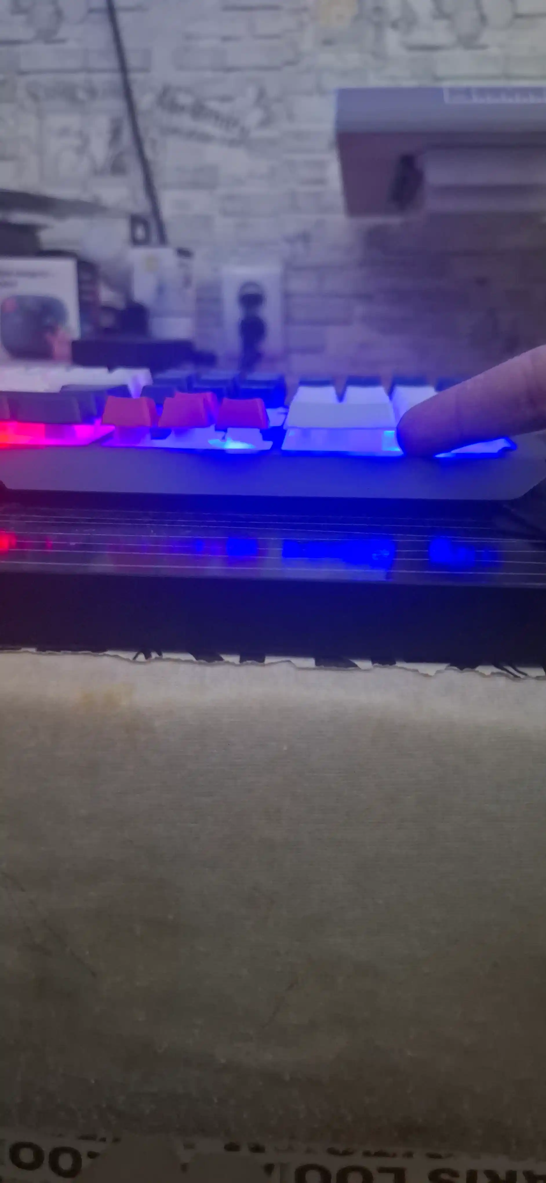Игровая клавиатура gtx350-с RGB-подсветкой, мембранная, с проводным подключением