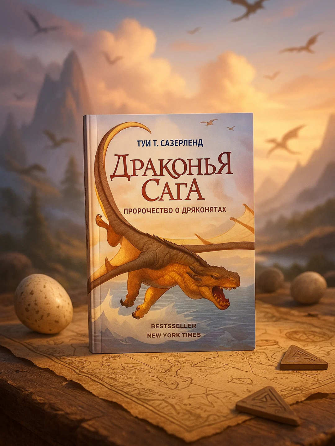 Драконья сага. Пророчество о драконятах. Сазерленд Туи Т - 