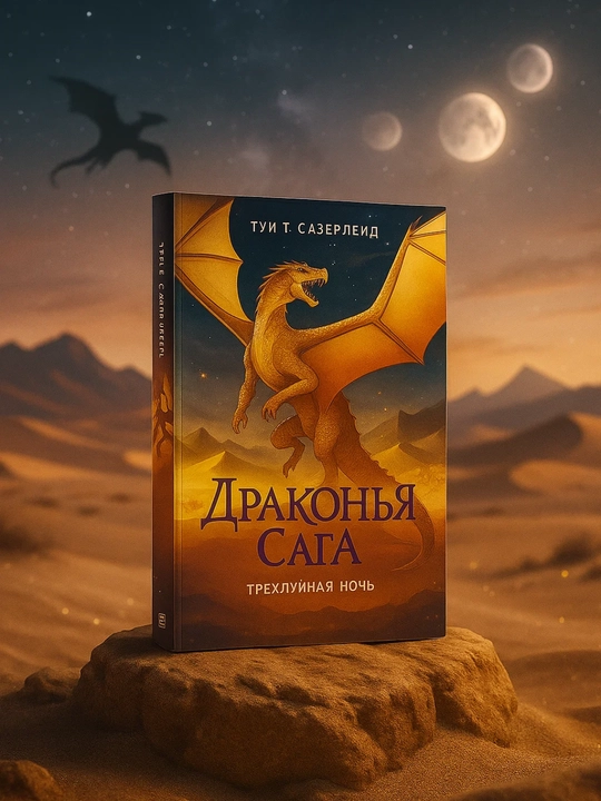 Драконья сага. Трёхлунная ночь. Сазерленд Туи Т - 