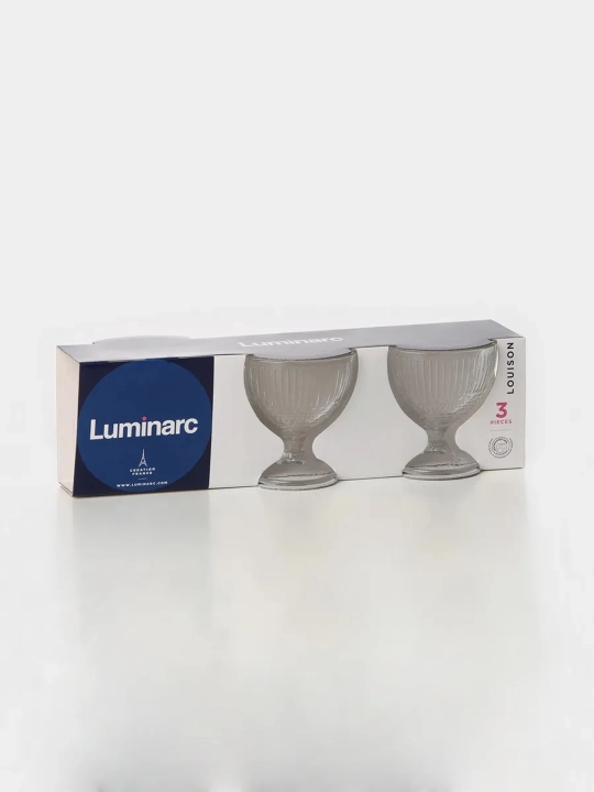 Luminarc “Luiz” kremankalar to‘plami, 300 ml, 3 dona