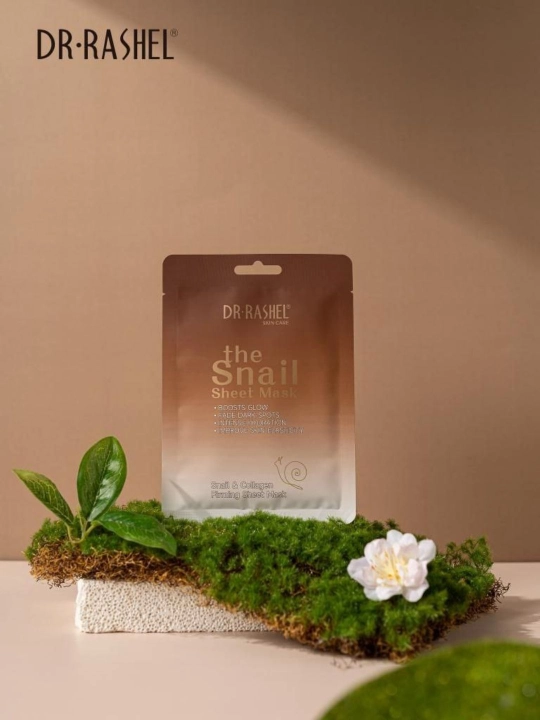 Dr.Rashel Snail & Collagen taranglashtiruvchi mato niqobi, 25 gr - 