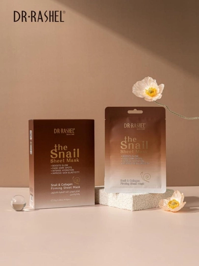 Dr.Rashel Snail & Collagen taranglashtiruvchi mato niqobi, 25 gr