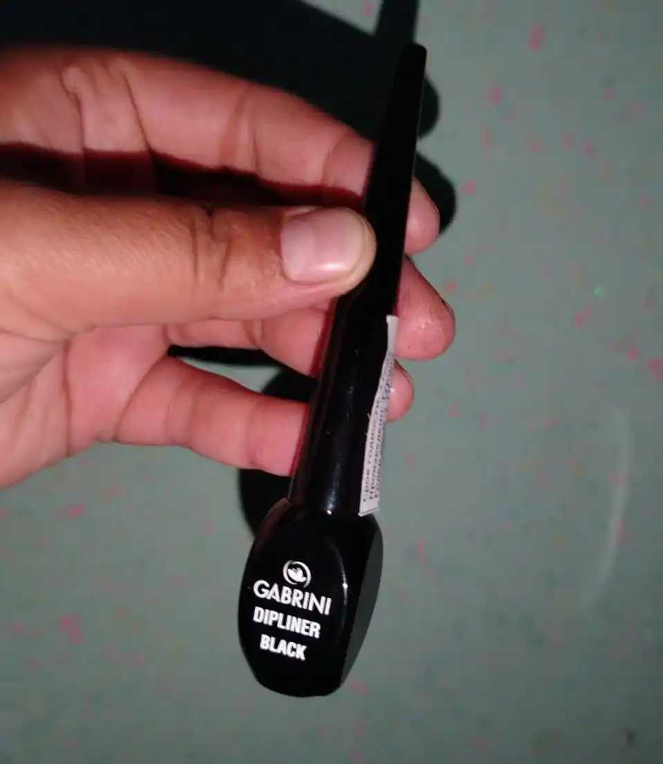 Gabrini diplener black- ko‘z uchun qora podvodka, tez quriydigan, 7ml, ko‘z uchun podvodka