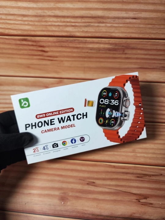 BW9PRO Iphone simkarta tushadigan, kamerali, aqlli soat