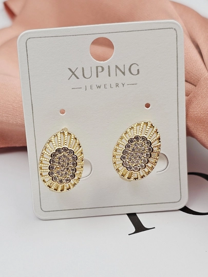 Кольцевые серьги для девочек и женщин, Xuping — 1001PRT-XUPINGK-ПАСТКОР