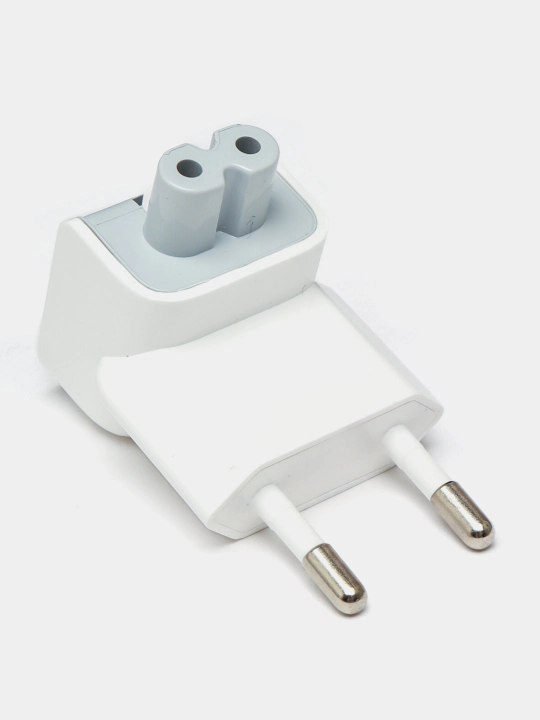 Macbook (MacBook) quvvat manbai va boshqa qurilmalar uchun evro adapter - 