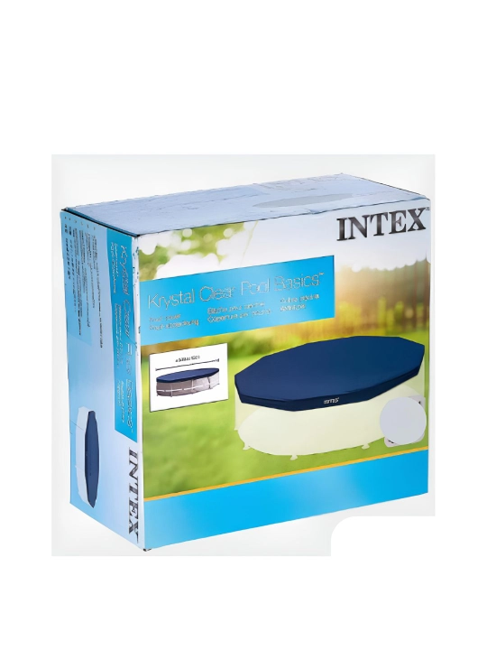 Ramkali basseyn uchun himoya tenti, Intex basseyn qoplamasi 28038, 28039 soyabon uchun qopqoq
