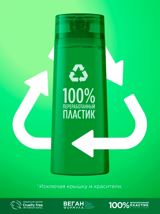Garnier Fructis укрепляющий шампунь для волос Fructis, огуречная свежесть, склонные к жирности, 400 мл