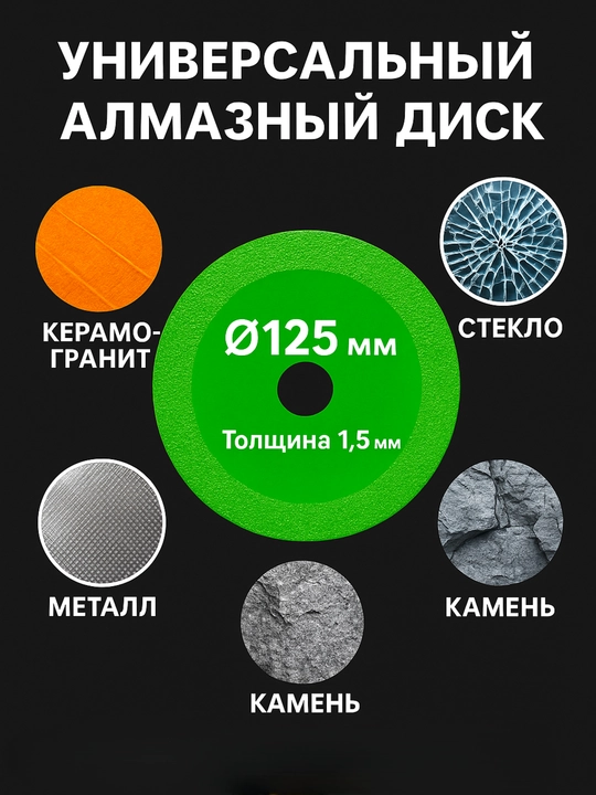 Universal olmosli disk
