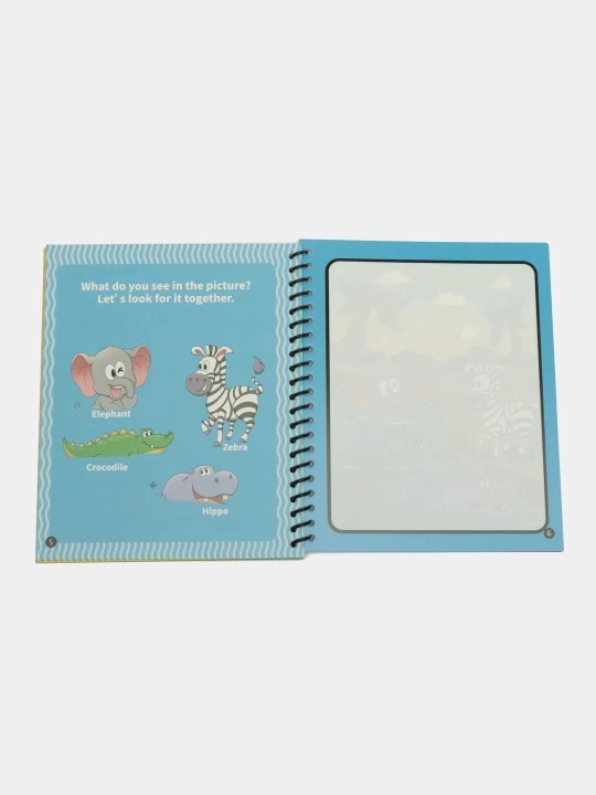 Magic Water Book qayta ishlatiladigan bolalar suv bo'yash kitobi