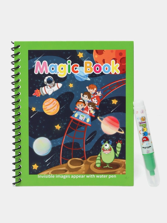 Magic Water Book qayta ishlatiladigan bolalar suv bo'yash kitobi