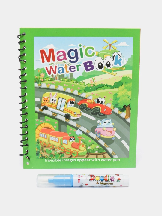 Magic Water Book многоразовая детская книжка для рисования водой
