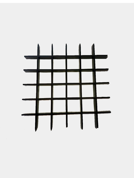 Metall shiftlar – Grilyato 0,6 m 600x600 mm