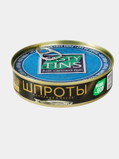 Шпроты Tasty Tins в масле 160гр — LTZСПЕ-P19C6E9
