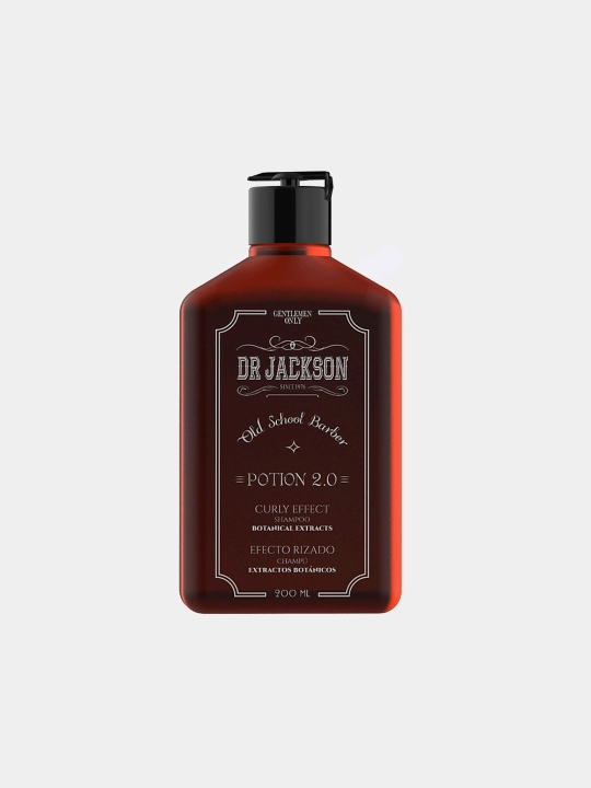 Dr Jackson Potion soch uchun shampuni, erkaklar, jingalak sochlar uchun, 200 ml - 
