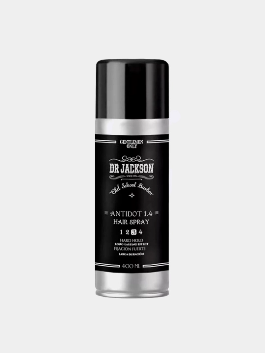 Soch uchun Dr. Jackson Antidot laki, erkaklar uchun o‘rtacha fiksatsiyali, 400 ml - 