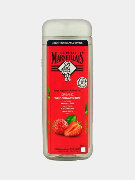 Dush uchun gel Le Petit Marseillais, Provans qulupnayi, 400 ml