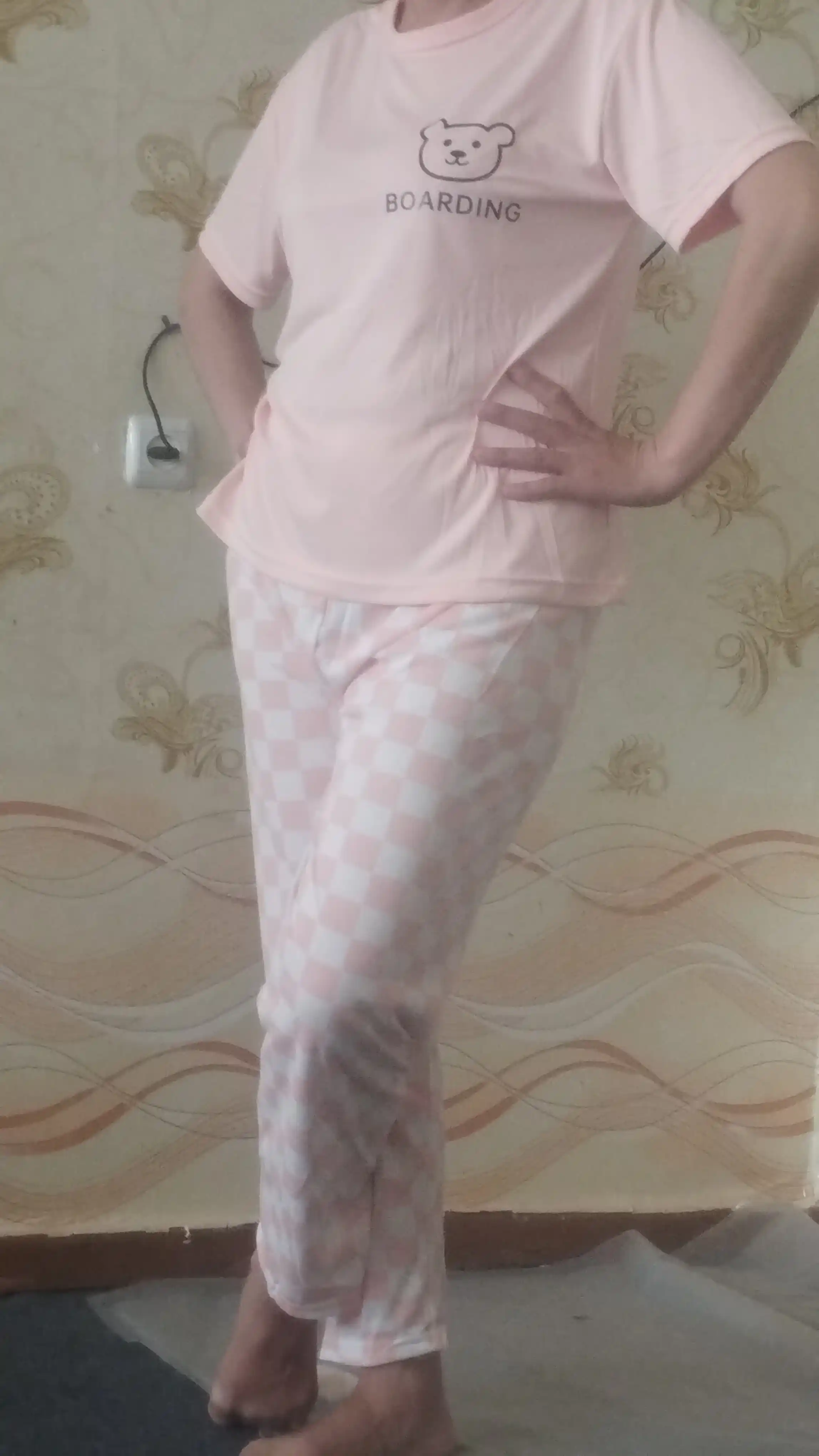 Комплект женской пижамы, 3 в 1
