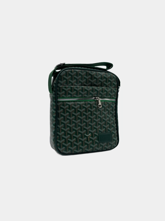 "GoYard" naqshli erkaklar yelka sumkasi