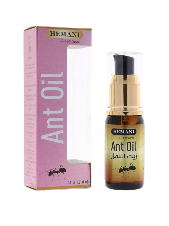 Масло муравьиное Hemani Ant oil, против роста волос, для депиляции, ингибитор роста, 30 мл