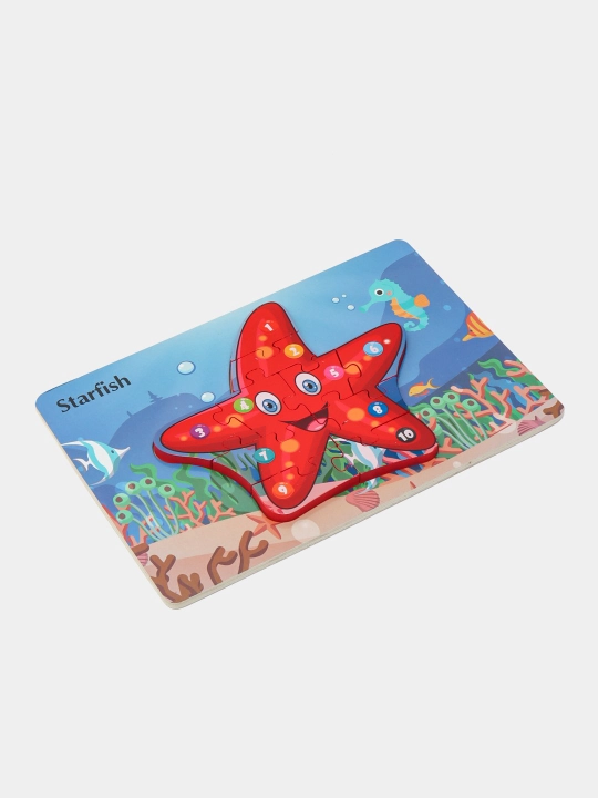 Пазл деревянный, развивающий, деревянная игрушка Монтессори, сортер