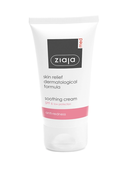 Qizarishga qarshi tinchlantiruvchi fizioderm MED kremi, 50 ml