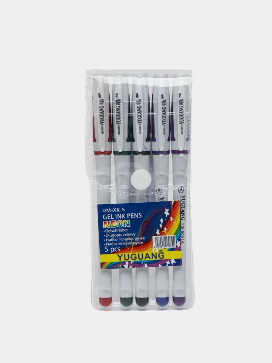 Geliviy NEON ruchkalar to‘plami, 3, 4, 5, 6, 8, 10 va 12 donalik - 