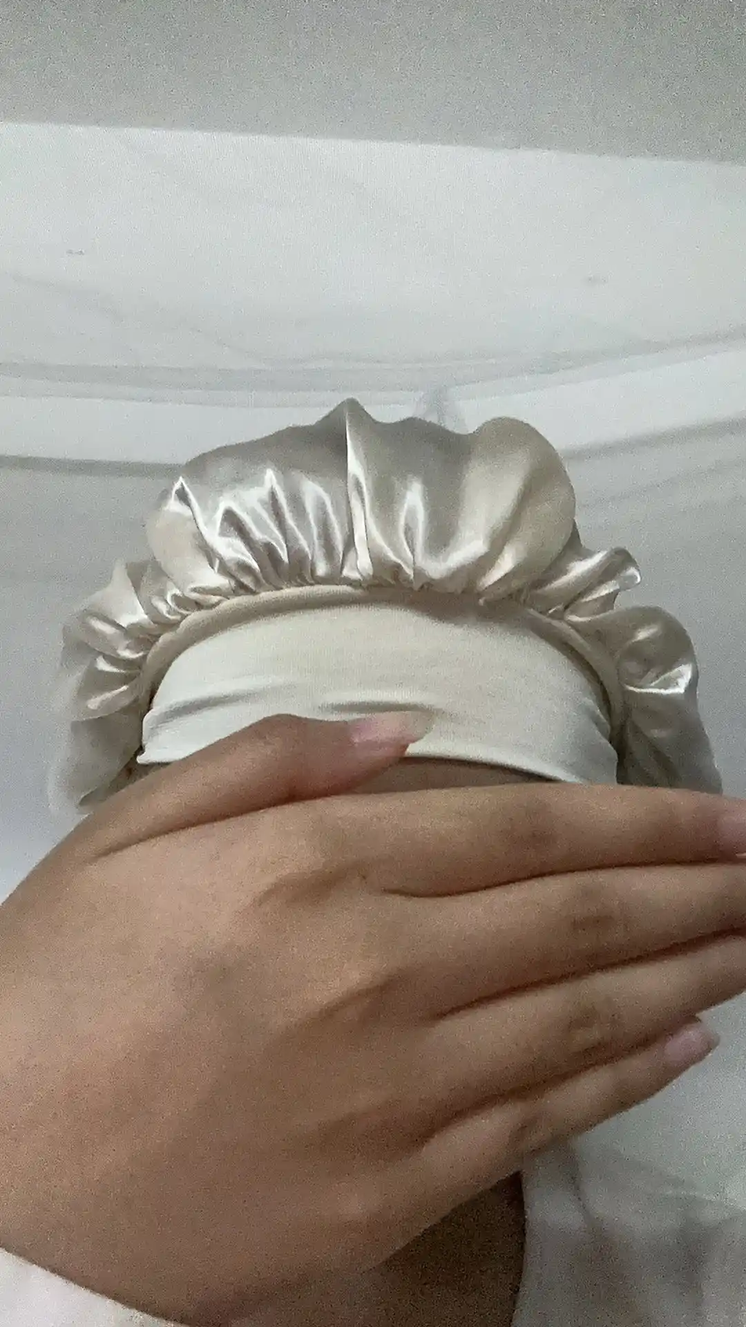 Мягкая шапочка для сна