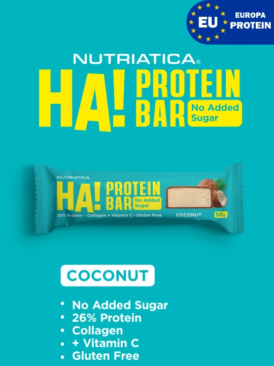 Proteinli batonchiklar NUTRIATICA HA! Shakarsiz - 