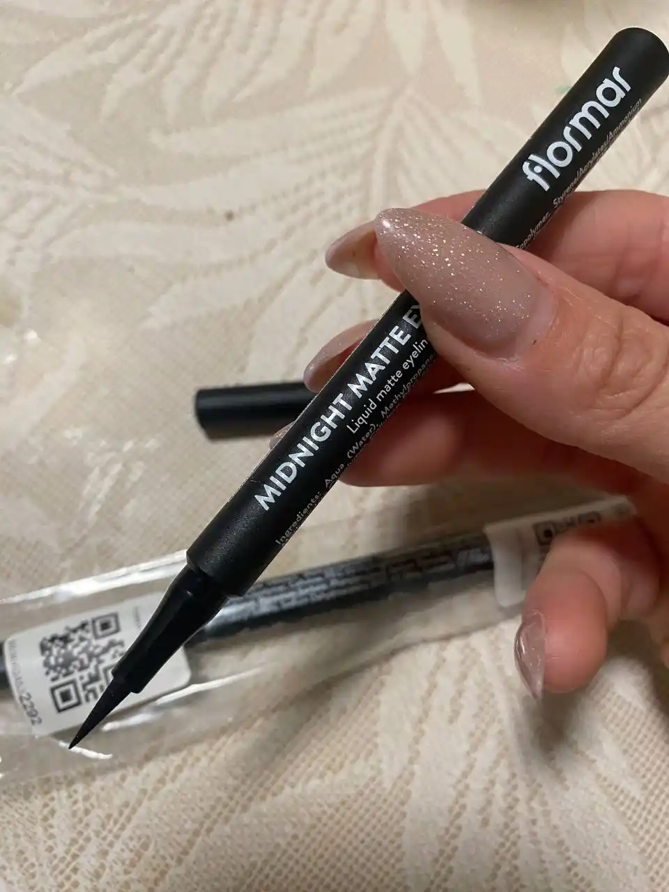 Подводка-фломастер для глаз, Midnight Matte Eyeliner - Flormar