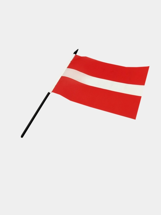 Diycrafts black SE flags are thick silk-based flags with glitter on a black flagpole - 