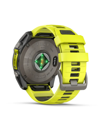 GARMIN Fenix 8 – 51 мм, SOLAR дисплей, сапфировое стекло, титановый безель