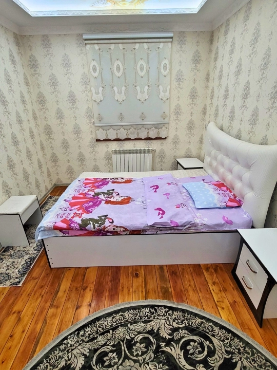 Bolalar choyshabi bir kishilik, eko bambuk, choyshab 1 ta, yostiq jildi 1 ta va ko'rpa jildi 1 ta