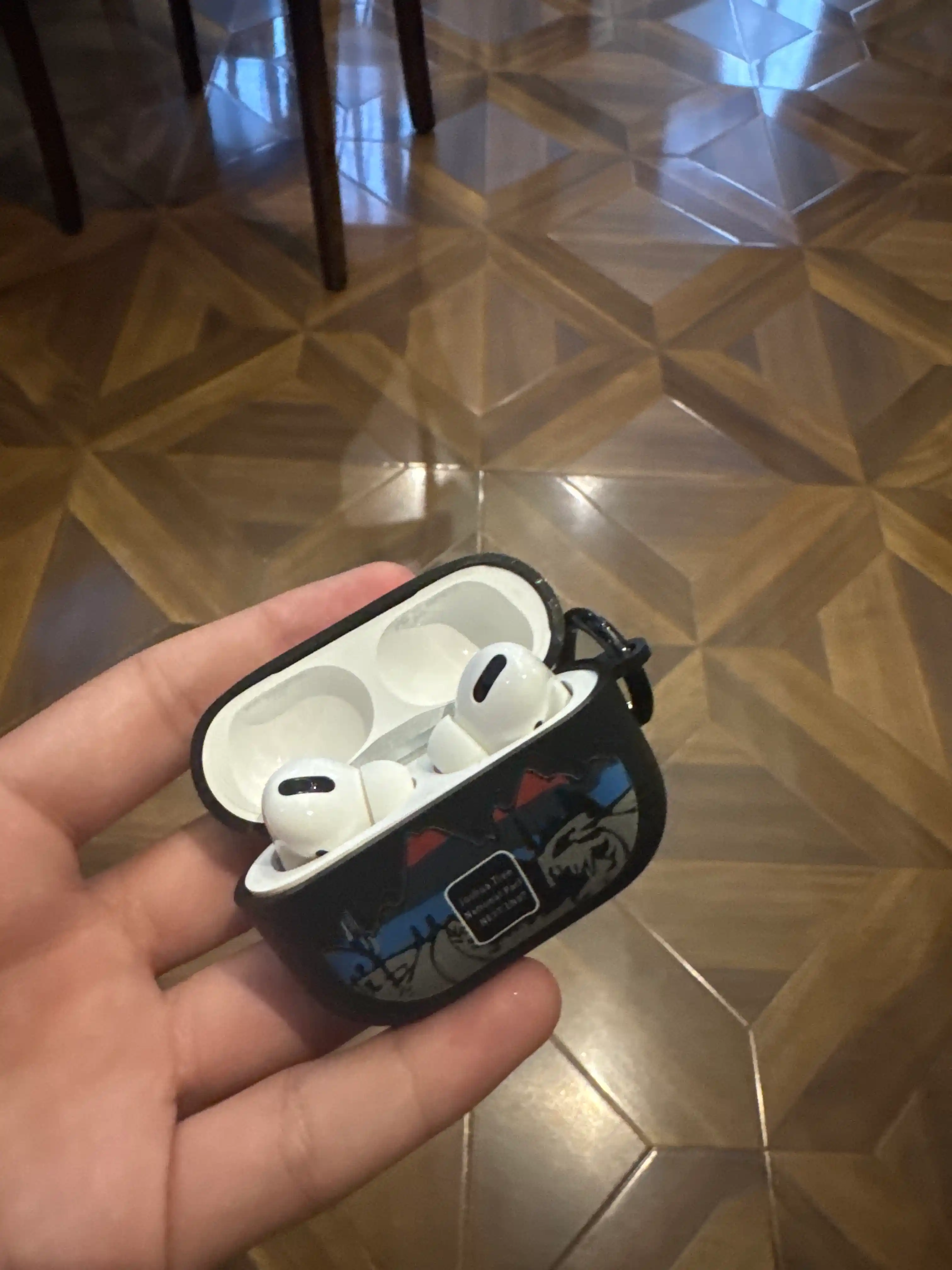 Чехол для наушников AirPods PRO, 3, 2 Pro, силиконовый, с притом The North Face