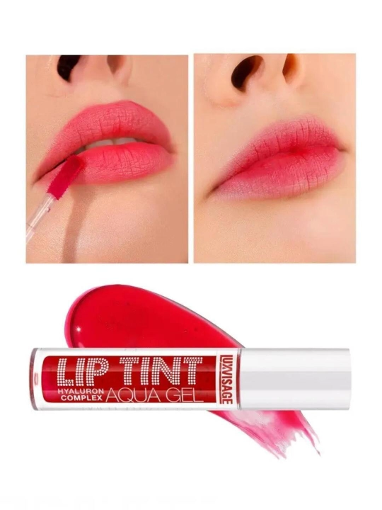 Тинт для губ  Luxvisage Оттеночный стойкий матовый гель LIP TINT AQUA GEL