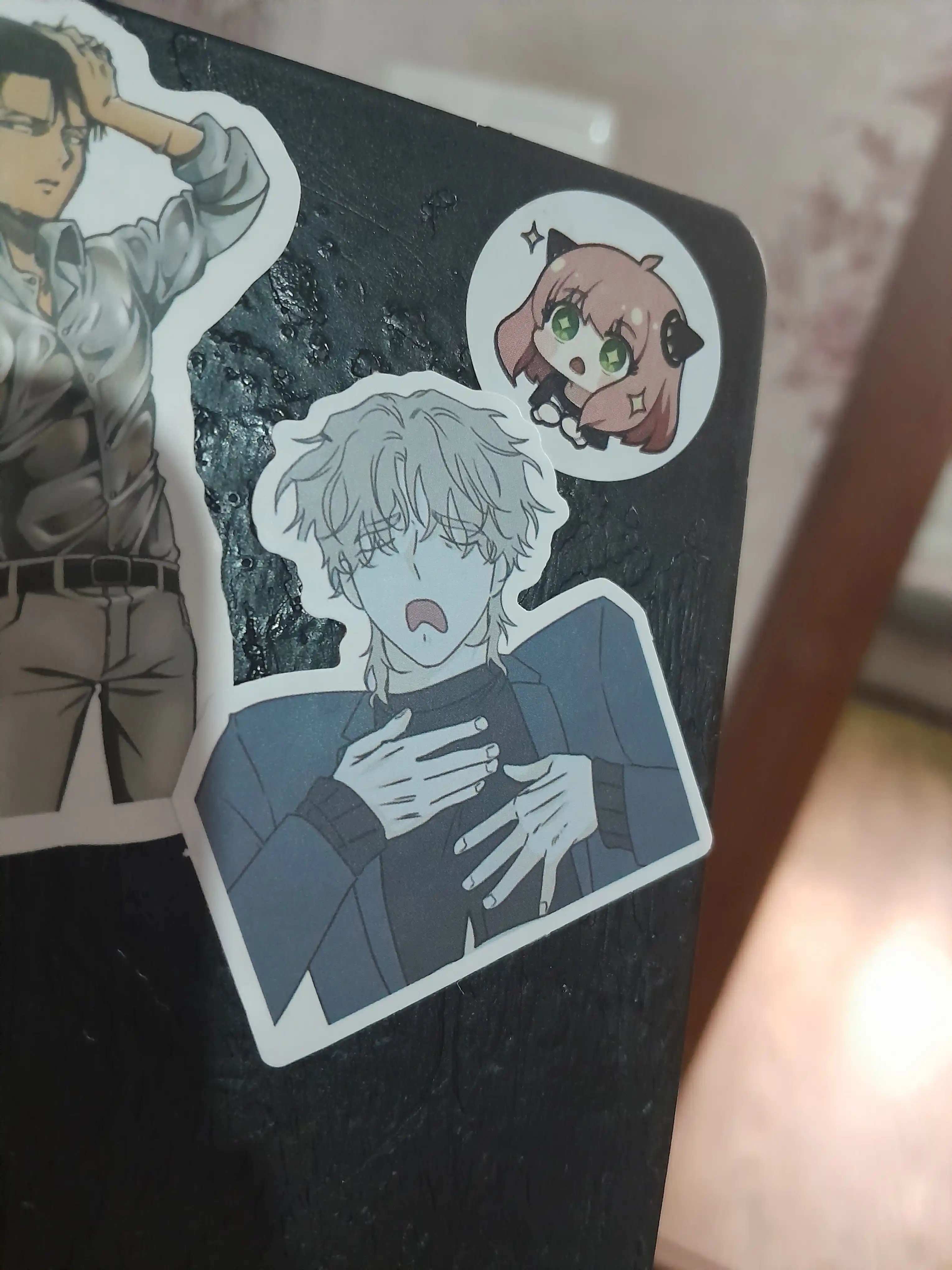 Manxvadan anime stikerlar, qirg‘oqdagi tun, stalkerni o‘ldirish, jinks, 10 dona