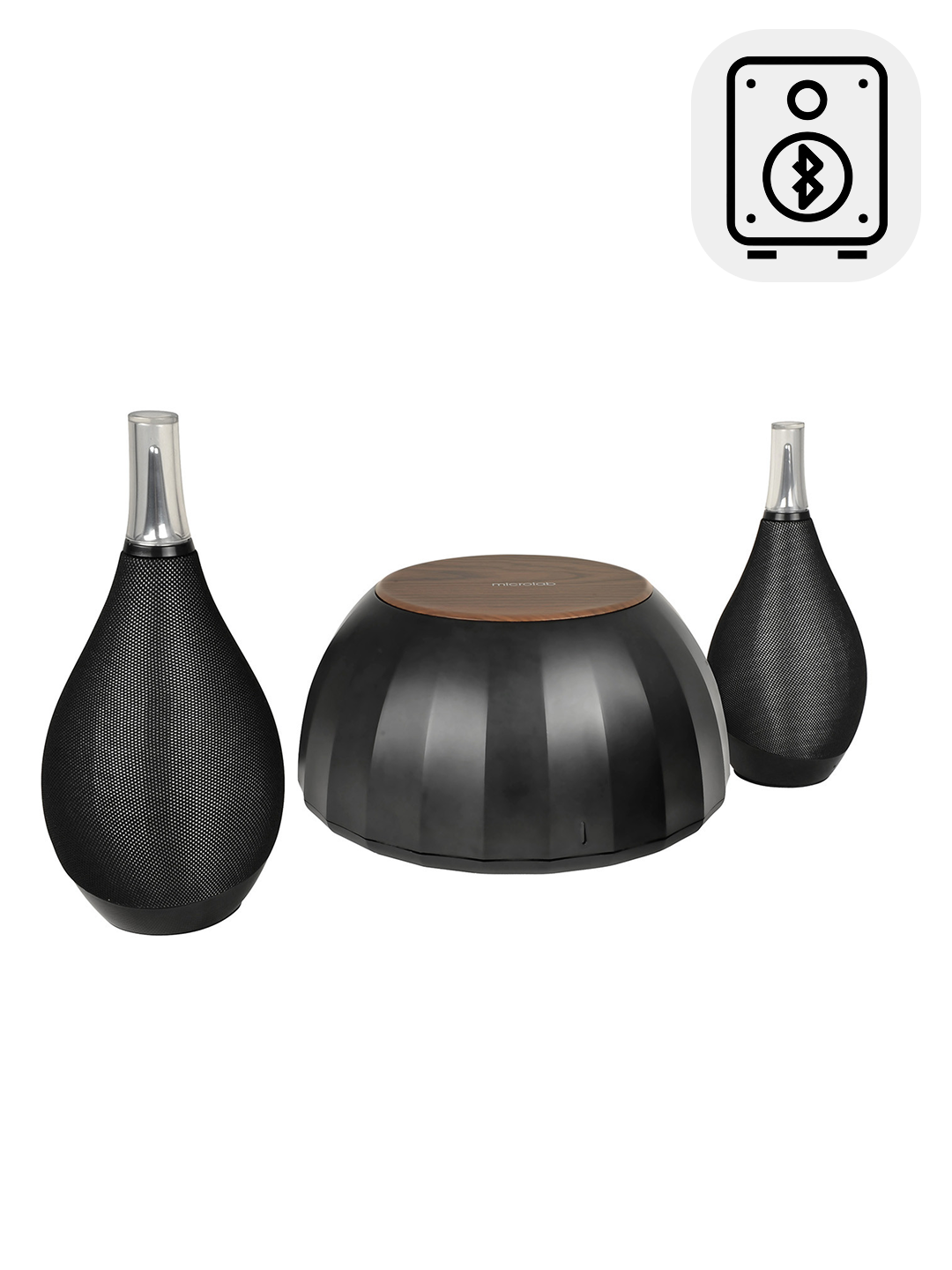 Сабвуфер Microlab Bottlewine, Bluetooth 4.0, 36W RMS, корпус в виде бутылки - 