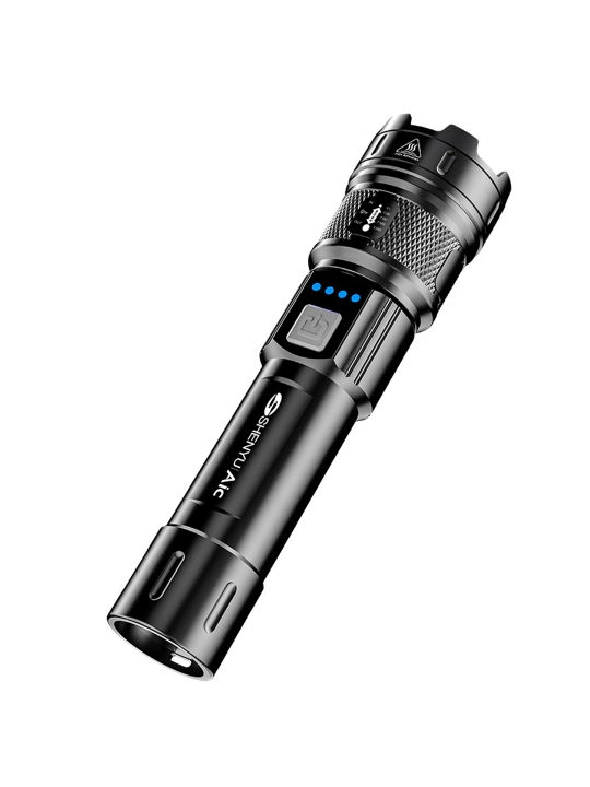 Qo'lda ishlaydigan LED chiroq, 3/5 rejim, PowerBank funksiyasi
