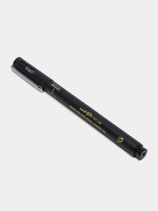 Ручка фетровая UNIBALL (черная) PINBR-500EF Black - 